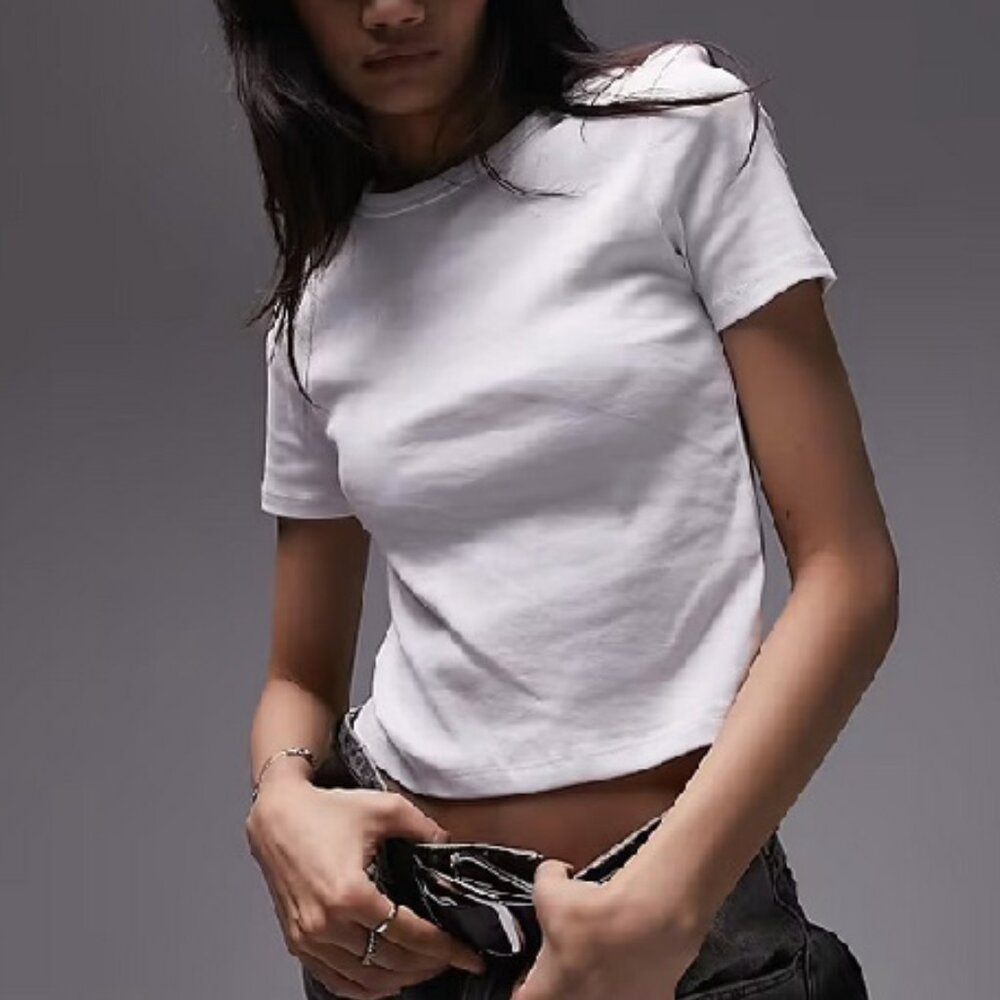 Topshop Shrunken Everyday Tee